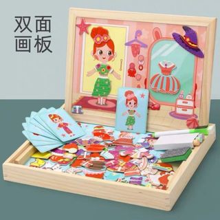 Đồ chơi thiết kế trang phục  thời trang cho bé gái kèm hộp đựng HT Toys