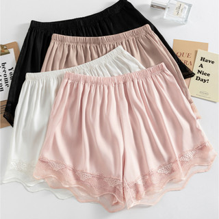 Combo 3 Quần mặc trong váy chất lụa viền ren sexy hiện đại mềm mịn thoáng khí mịn King Shop V-550