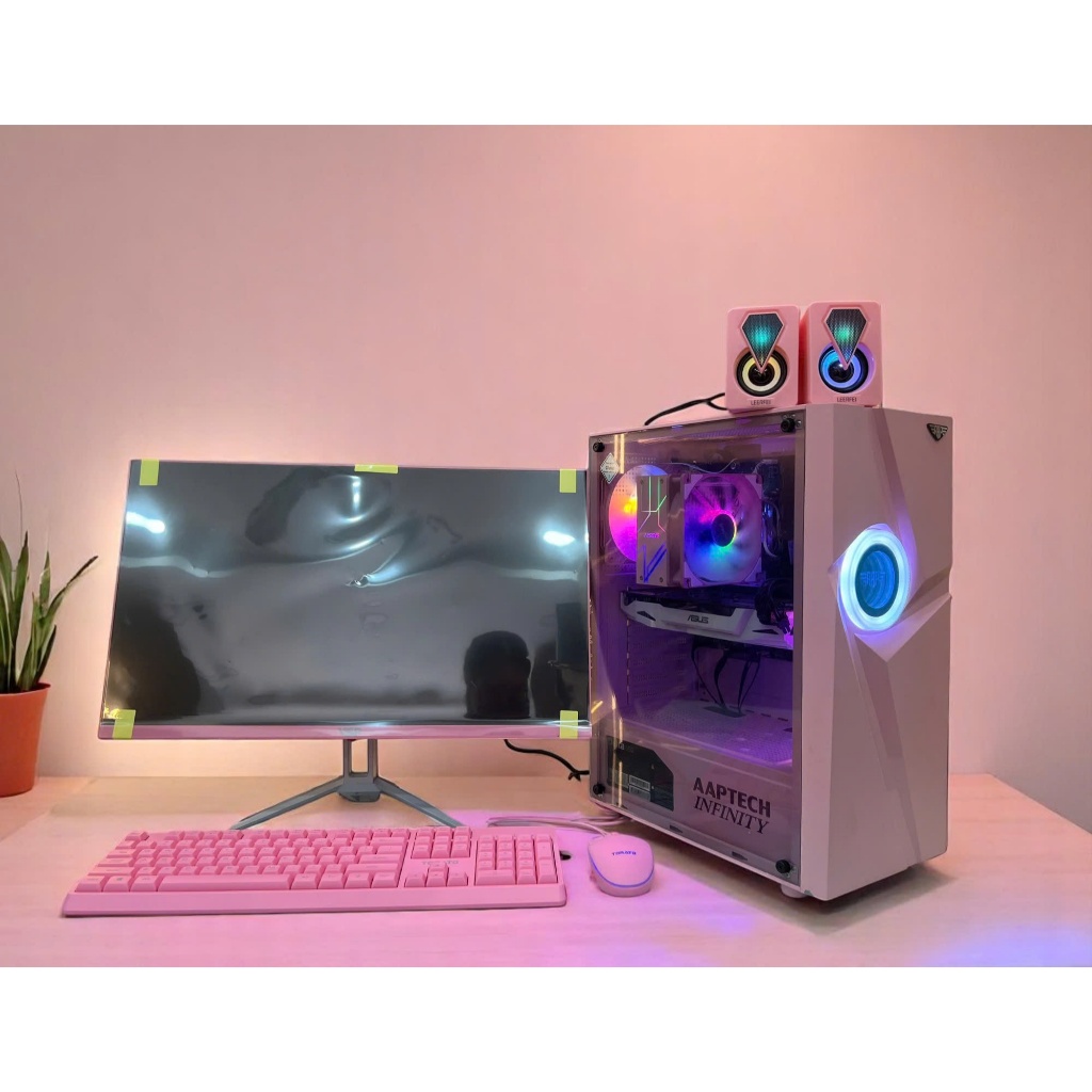 Trọn Bộ Máy Tính Chơi Game Full Hồng i7 4770 |16GB | 512GB | GTX