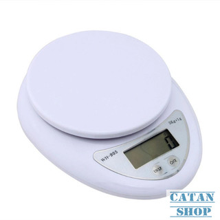 Cân Điện Tử, Cân Tiểu Ly Nhà Bếp 5kg Mini WH-B05 -Cân Thực Phẩm Làm Bánh, Tự Động Tắt-GD829-CanTL5kg