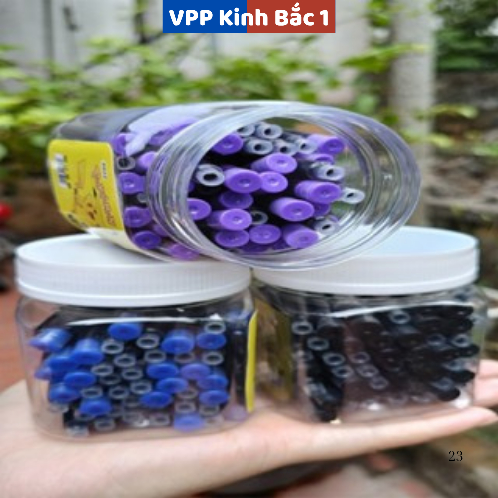 Ống Mực Tiện Ích Cho Bút Máy – Đầu 0.34mm, Phù Hợp Mọi Dòng Bút Máy, Mực Ra Đều
