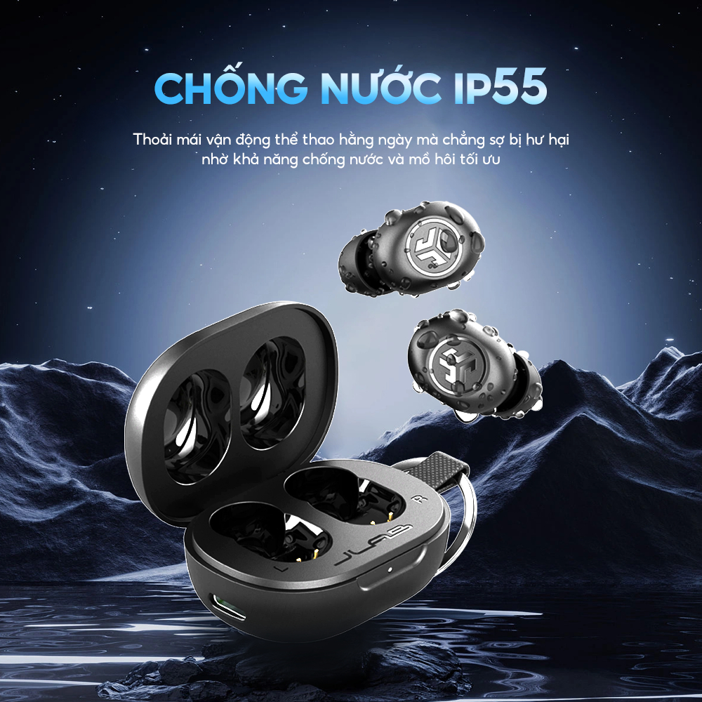 Tai Nghe Bluetooth JLab JBuds Mini True Wireless - Siêu Nhỏ Gọn, Nhét Tai, Pin 20H, Móc Khóa Tiện Lợi Chính Hãng | BigBuy360 - bigbuy360.vn