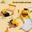 Đồ Chơi Lắp Ghép Đường Ray Ô Tô Tàu Hỏa BỐ KHỦNG LONG Xe Chạy Tự Động Đồ Chơi Trẻ Em Phát Triển Trí Tuệ