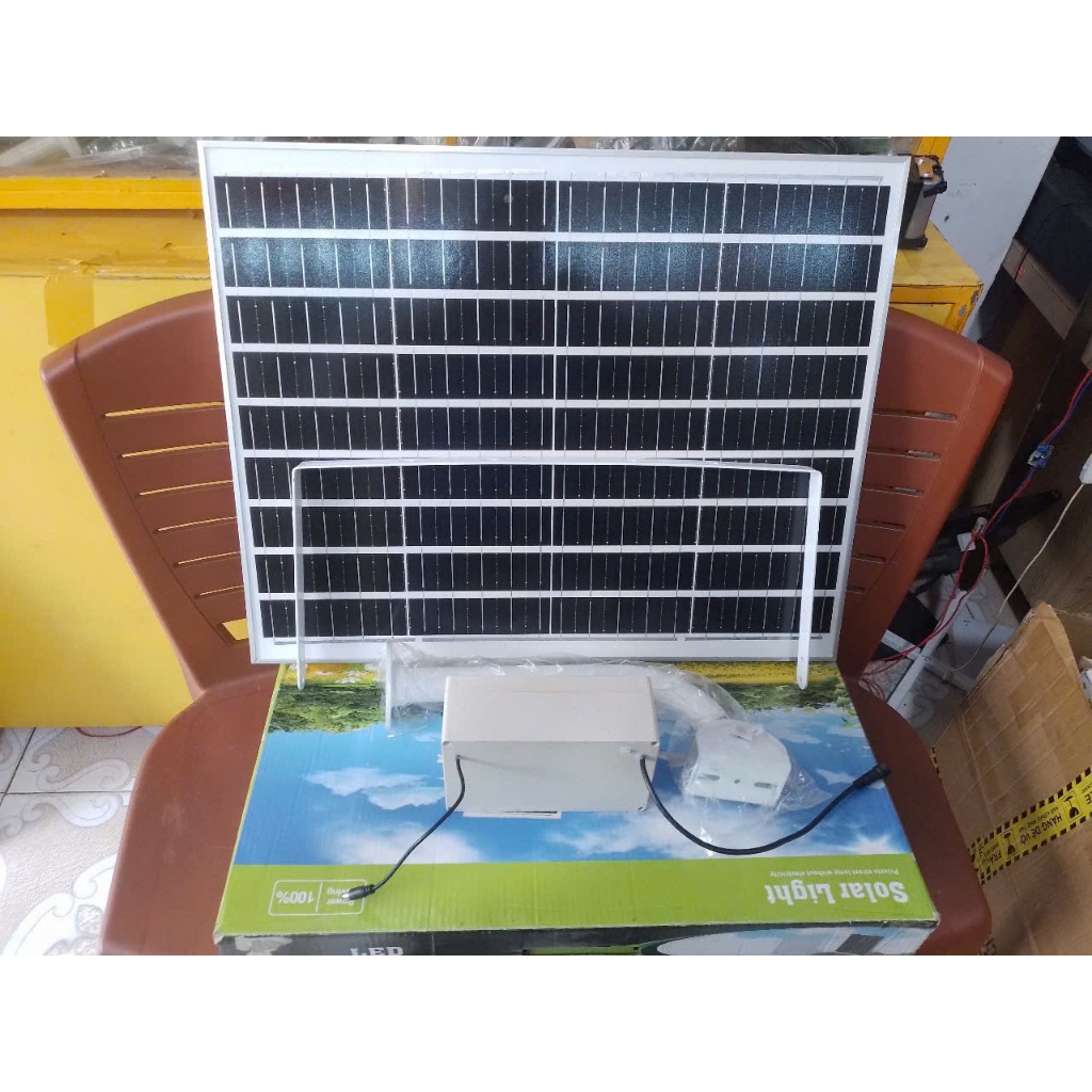 Bộ nguồn Camera năng lượng mặt trời 144W (chạy cho camera ngoài trời ...