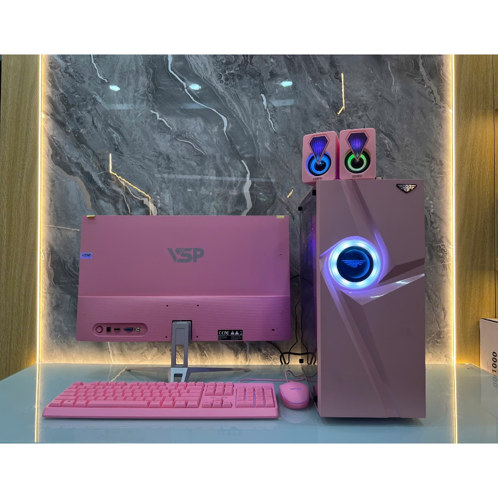 Trọn Bộ Máy Tính Chơi Game Full Hồng i7 4770 |16GB | 512GB | GTX