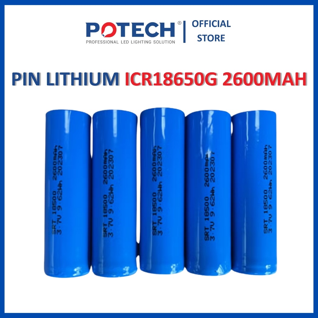 [HÀNG LOẠI A] Pin lithium ICR18650G 2600mAh, pin cell lithium-ion cao ...