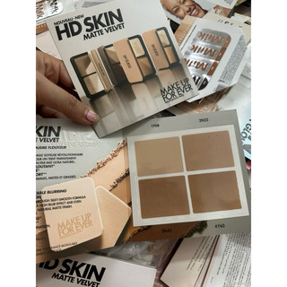 Mẫu thử phấn phủ H.D skin matte Makeup foreve Sample