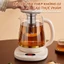 Ấm Đun Siêu Tốc 1.8L, Ấm Pha Trà, Bảng Điều Khiển Tiếng Việt, Thích Hợp Để Đun Nước, Giữ Ấm