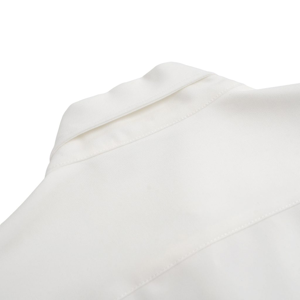 Áo Sơ Mi BUTTON DOWN chất vải Lụa Trơn Cao Cấp, chuẩn Form, Sang Trọng - SHINGHAI