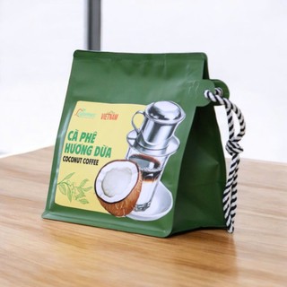 Cà Phê Dừa Légumes 200g – Vietnam Coconut Coffee, Cà Phê Rang Mộc & Dừa Thơm Béo, Không Phẩm Màu