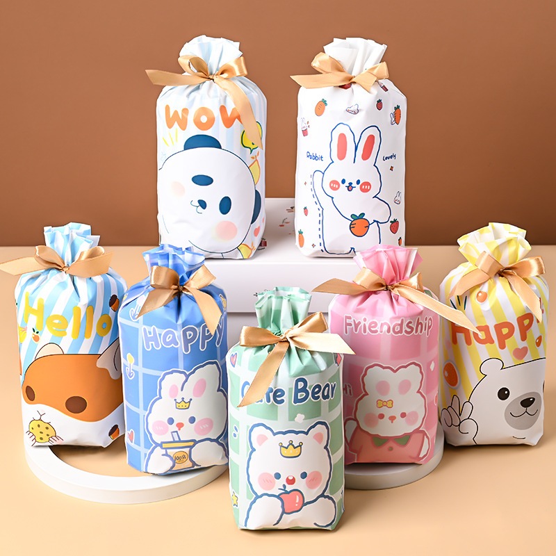 Set túi chia quà bánh kẹo sinh nhật cho các bé - Kem Shop K385