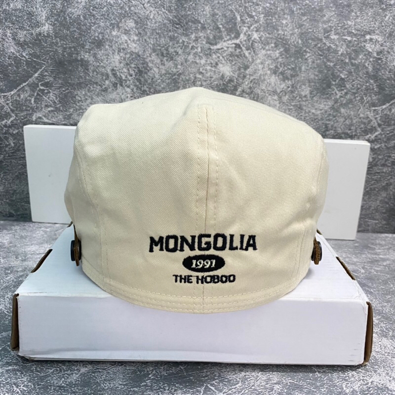 MŨ BERET NAM NỮ  MANG ĐƯỢC 2 KIỂU TRƯỚC SAU ĐIỀU ĐẸP— NÓN KAKI COTTON PHỐI THÊU CHỮ SỐ MẶT SAU CỰC ĐẸP