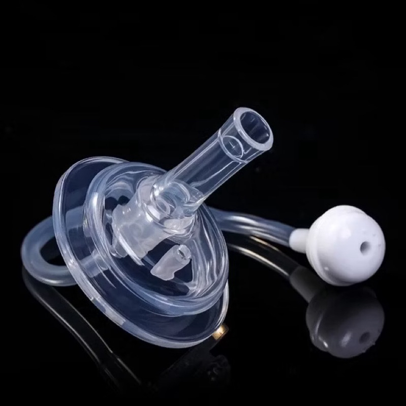 Ống tập hút chống sặc/ bộ chuyển đổi  moymum , pigoen, Hegnen, avetn, Hallysen … và tất cả các dòng bình sữa cổ rộng.