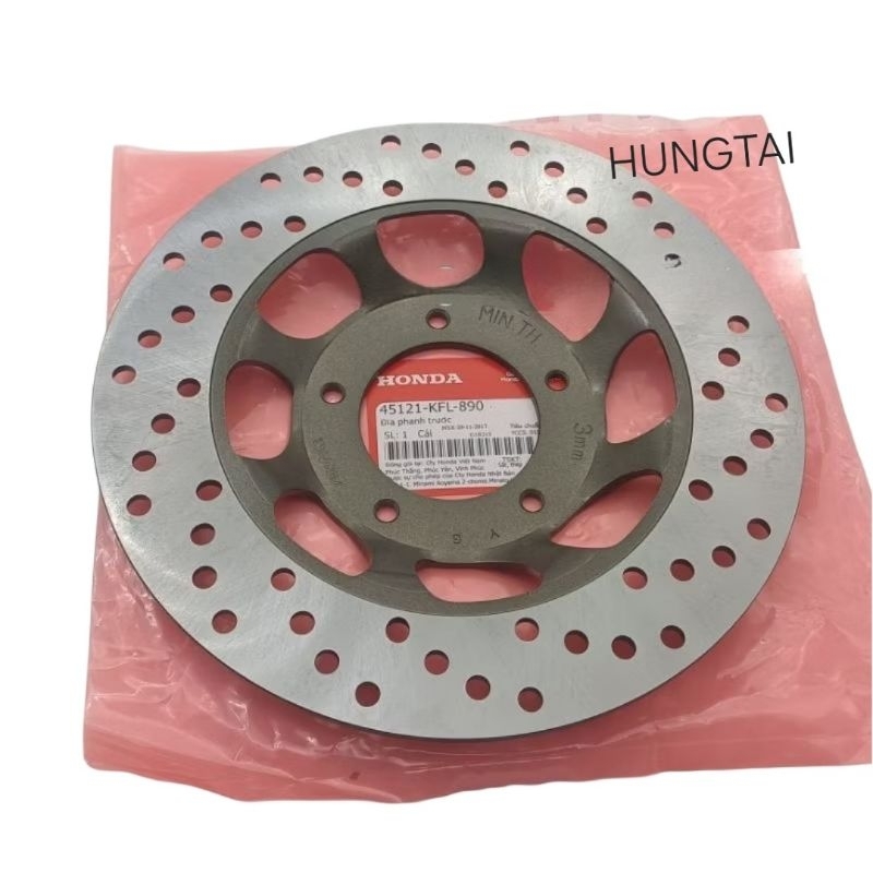のの Đĩa thắng, phanh trước 5 lỗ xe FUTURE 1, WAVE ZX zin Honda