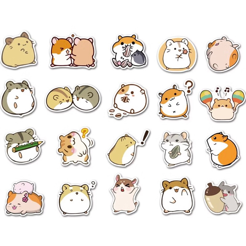 100 sticker  tổng hợp các con vật  đa dạng mẫu hình dán cho bé .