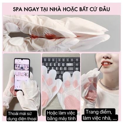 [ RẺ TOP 1] - Combo 10 Mặt Nạ Ủ Tay Con Mèo, Mặt nạ sữa dê, ủ tay Hand Mask Cấp Ẩm Dưỡng Trắng Làm Mềm Da Tay