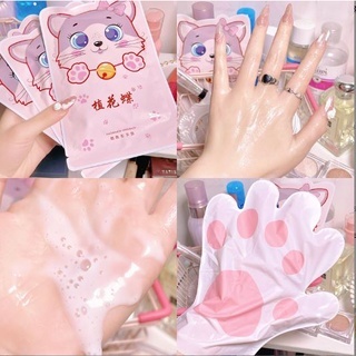 [ RẺ TOP 1] - Combo 10 Mặt Nạ Ủ Tay Con Mèo, Mặt nạ sữa dê, ủ tay Hand Mask Cấp Ẩm Dưỡng Trắng Làm Mềm Da Tay