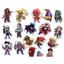 Set 100 Sticker Siêu Anh Hùng Marvel DC Avengers Chống Nước Dán Laptop Vali Mũ Bảo Hiểm Sổ Tay