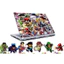 Set 100 Sticker Siêu Anh Hùng Marvel DC Avengers Chống Nước Dán Laptop Vali Mũ Bảo Hiểm Sổ Tay