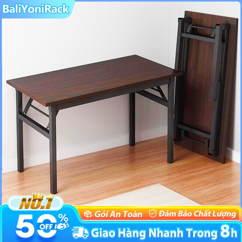 Bali Bàn Làm Việc Gấp Gọn Chân Xếp Dễ Dàng Lắp Đặt Nhiều Kích Thước ...