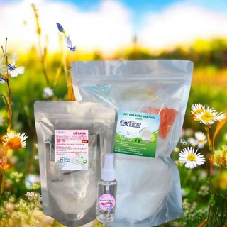 Combo rửa chén 10 lít + lau sàn 10 lít + kèm xịt thơm 50ml Làm Sạch