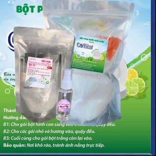 Combo rửa chén 10 lít + lau sàn 10 lít + kèm xịt thơm 50ml Làm Sạch