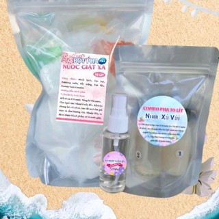 Combo 3 món nước giặt 10 lít + xả vải 10 lít + xịt thơm quần áo 50ml