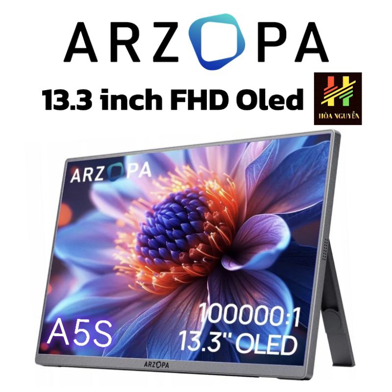 (Hỏa tốc HCM) Siêu phẩm mới ra ARZOPA 13.3inch FHD Oled 60hz srgb100% hợp với mac