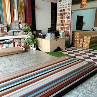Nẹp nhựa góc v, Nẹp góc, nẹp kết thúc, Nẹp ốp Tường Nẹp Cùng màu ( Dài 1m45)