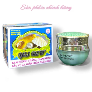 Kem Yes New Dưỡng Trắng, Giảm Nhăn Bảo Vệ Da, Giảm Nhờn, Ngừa Mụn 15gram Chính Hãng