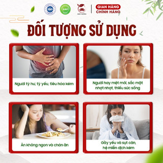 Trà tăng cân Phúc dưỡng giúp ăn ngon, ngủ ngon thảo mộc Nam Y đường 35 túi lọc