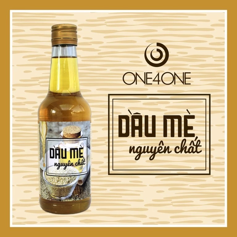 Dầu Mè Nguyên Chất One4One Pure Sesame Oil 300ml