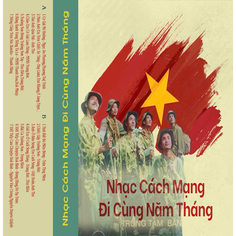 Băng Cassette Nhạc Cách Mạng Đi Cùng Năm Tháng
