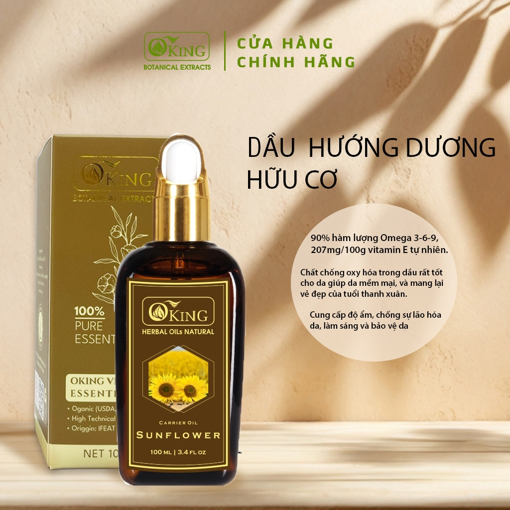 Dầu Hướng dương nguyên chất | Oking Việt Nam