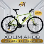 Xe đạp Touring Xdlim Ah08 - Xe đạp đường phố khung nhôm không mối hàn - đề shimano — ảnh 5