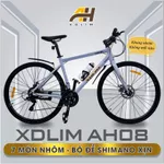 Xe đạp Touring Xdlim Ah08 - Xe đạp đường phố khung nhôm không mối hàn - đề shimano — ảnh 2