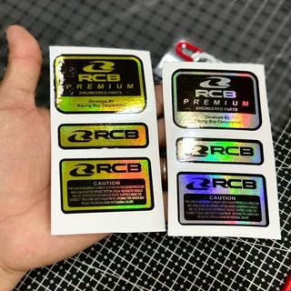 Tem Sticker Dán Phuộc RCB Premium |SGDC - 1 Bộ, Gồm 3 Miếng|