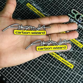 Tem Sticker DTF Akana Carbon Trang Trí Carbon Fiber |SGDC - 1 Cái|