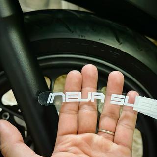 Tem Sticker Uv Neva Sleep Trắng & Đen Dán Trang Trí Bánh Mâm, Bánh Căm |SGDC - 1 Cặp|