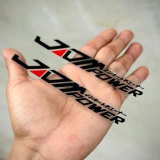 Tem Sticker DTF JDM Power Japan Style |SGDC - 1 Cái|