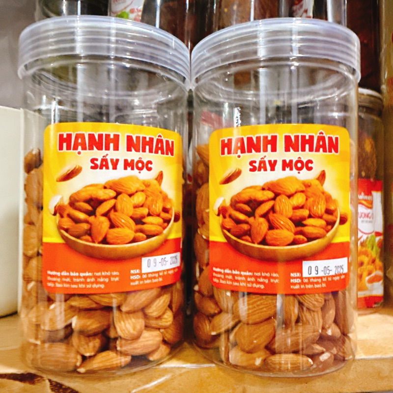 Hạnh Nhân (KHÔNG VỎ) sấy mộc cao cấp - Hộp 400gr
