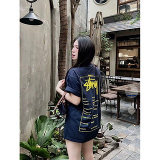 Áo thun chất cotton su form rộng tay lỡ - stuzzy 2026