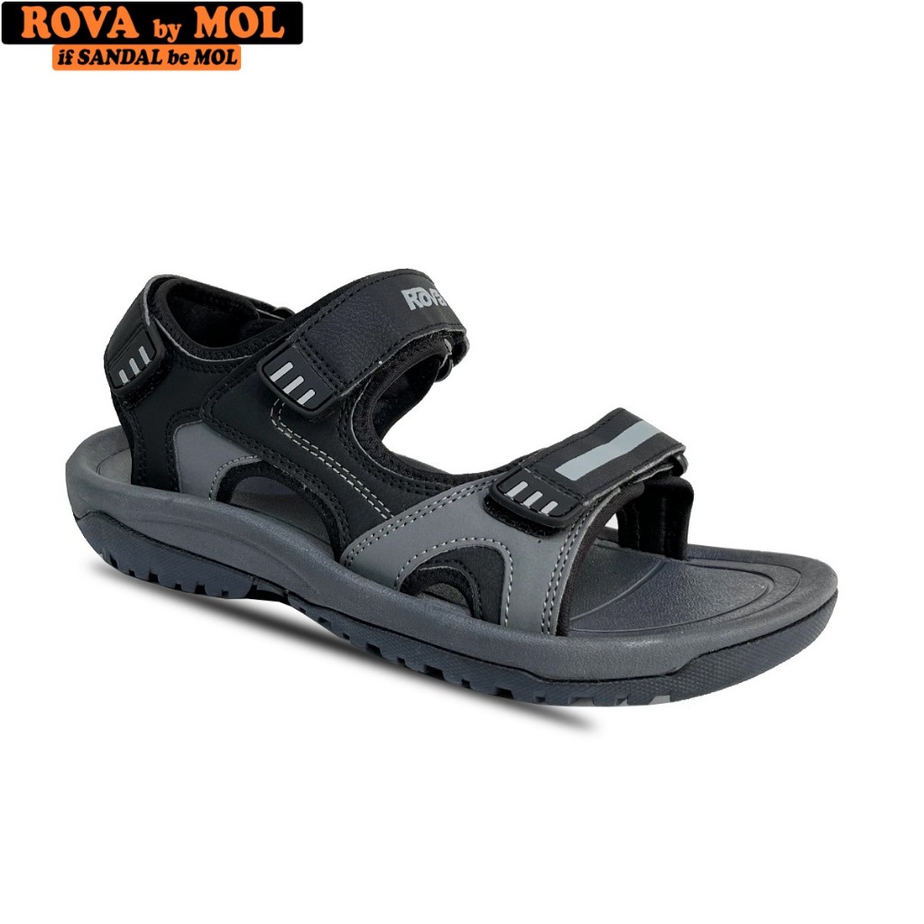 Ảnh Sandal nam Rova quai ngang RV964Ch màu xanh | Rova  RV964 3