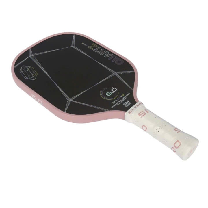 Vợt Pickleball Six Zero Quartz - Amethyst (Purple) - Rose Quartz (Pink)-Six Zero Quartz
