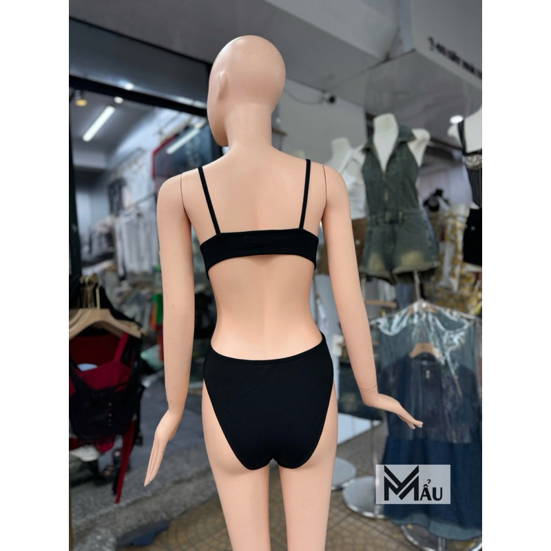 Áo body suits 2 dây khoét eo siu gợi cảm