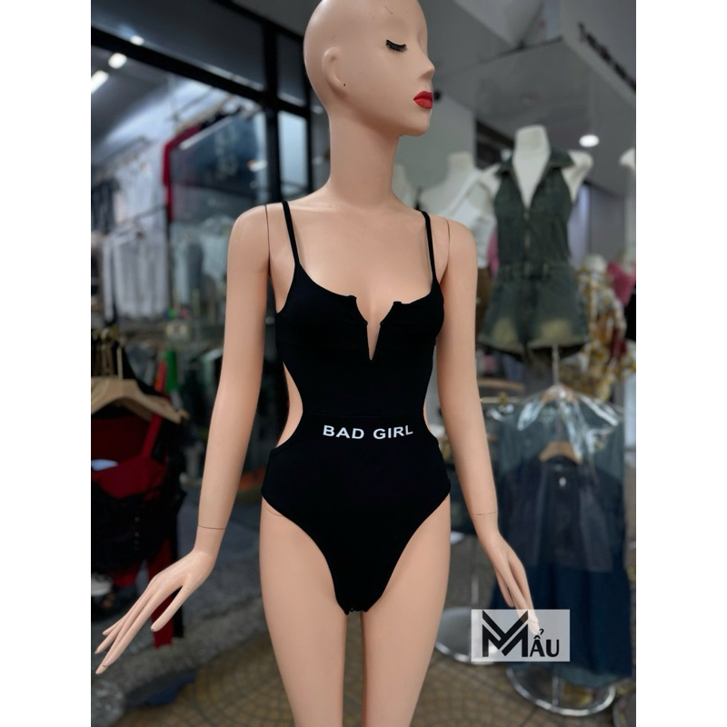 Áo body suits 2 dây khoét eo siu gợi cảm