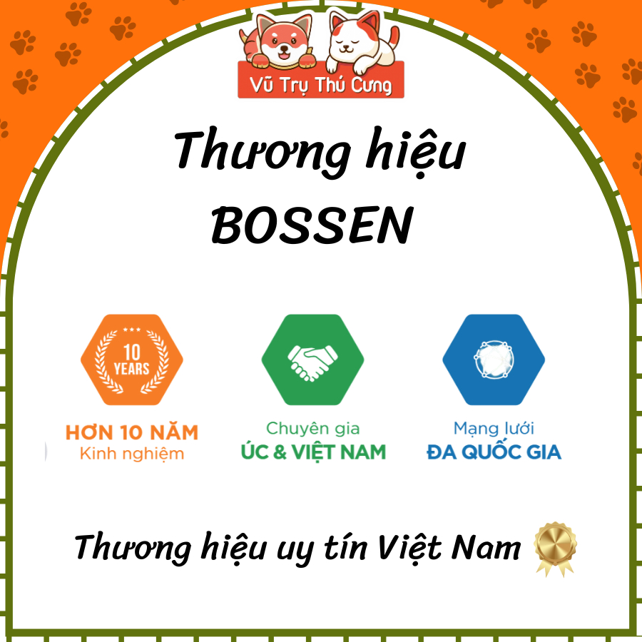 Gel Bổ Sung Canxi Dạng Nước Cho Chó Mèo Bossen Calcium Delight