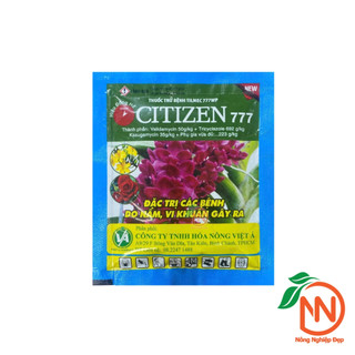 CITIZEN 777 Gói 7gr - Đốm Vàng, Rỉ Sắt,Thán Thư, Thối Nhũn Trên Hoa Lan