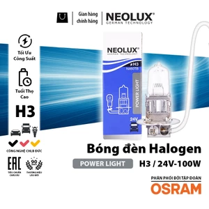 Bóng Đèn Halogen Power Light OSRAM NEOLUX H3 24V 100W N460TB