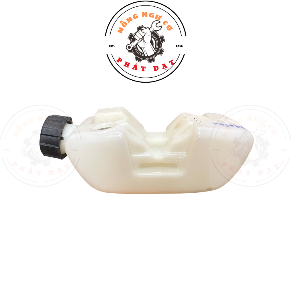 Bình xăng lớn máy cắt cỏ MARUYAMA 26 TRÒN, gài bụng, nhựa nguyên sinh dày như zin, vừa khớp